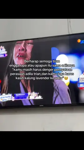 ayo trian bangun🥹😔 #yesayaabraham #zaraadhisty #bericintawaktu #bericintawaktuhariini #sinemart @Zara @Yesayabrhm 