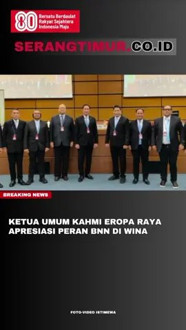 Ketua Umum KAHMI Eropa Raya Apresiasi Peran BNN di Wina #news #bnn #kahmi 