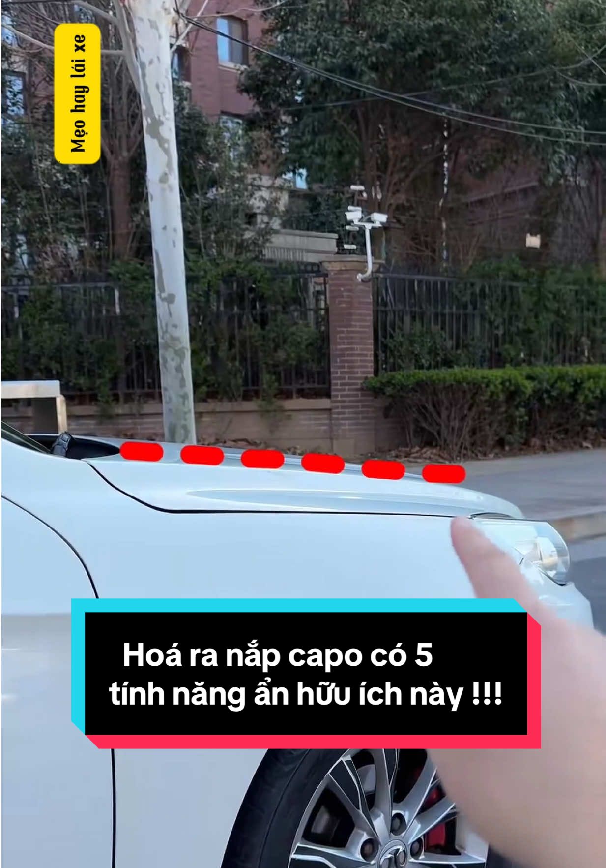 Hoá ra nắp capo có 5 tính năng ẩn hữu ích này !!! #sanphamtienich247 #laixeantoan #hoclaixeoto #daylaixeoto #hoclaixe 