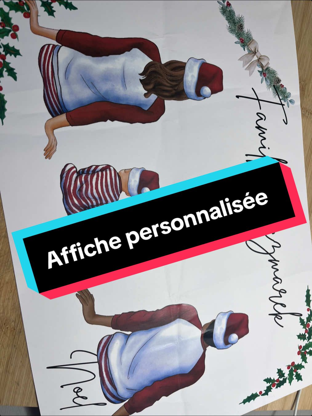 Merci à @cindychat pour son travail de qualité, n’hésitez pas à passer commande. Elle est à l’écoute de vos demandes. Noël approche c’est le moment de gâter vos proches 🥰❤️ #fyp #christmas #noel #cadeaudenoel #pourtoiii 