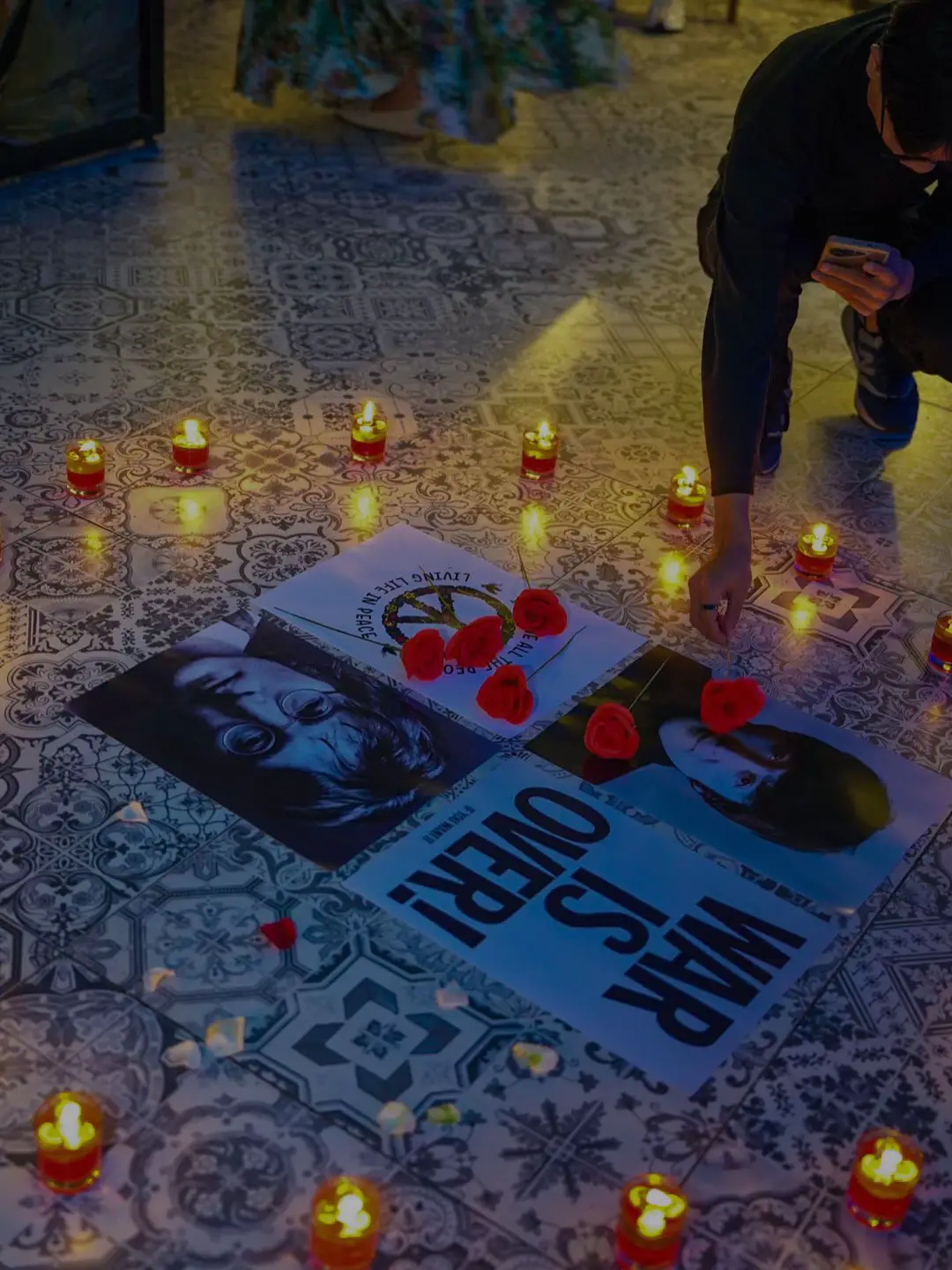 December 8 — a day we remember, a voice that never fades. His presence may be gone, but his message lives on. “Imagine all the people living life in peace.” This is our way to remember the dreamer. Photos taken at Remembering John Lennon event with @thefellas_rock at @bmc1928  #TheBeatles #JohnLennon #LennonsDay 