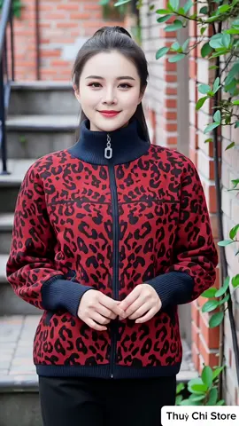 Áo thu đông in hoạ tiết 3D - dày dặn và giữ ấm cực tốt. #aokhoacnu #doxinh #thoitrangnu #xuhuong #viral 