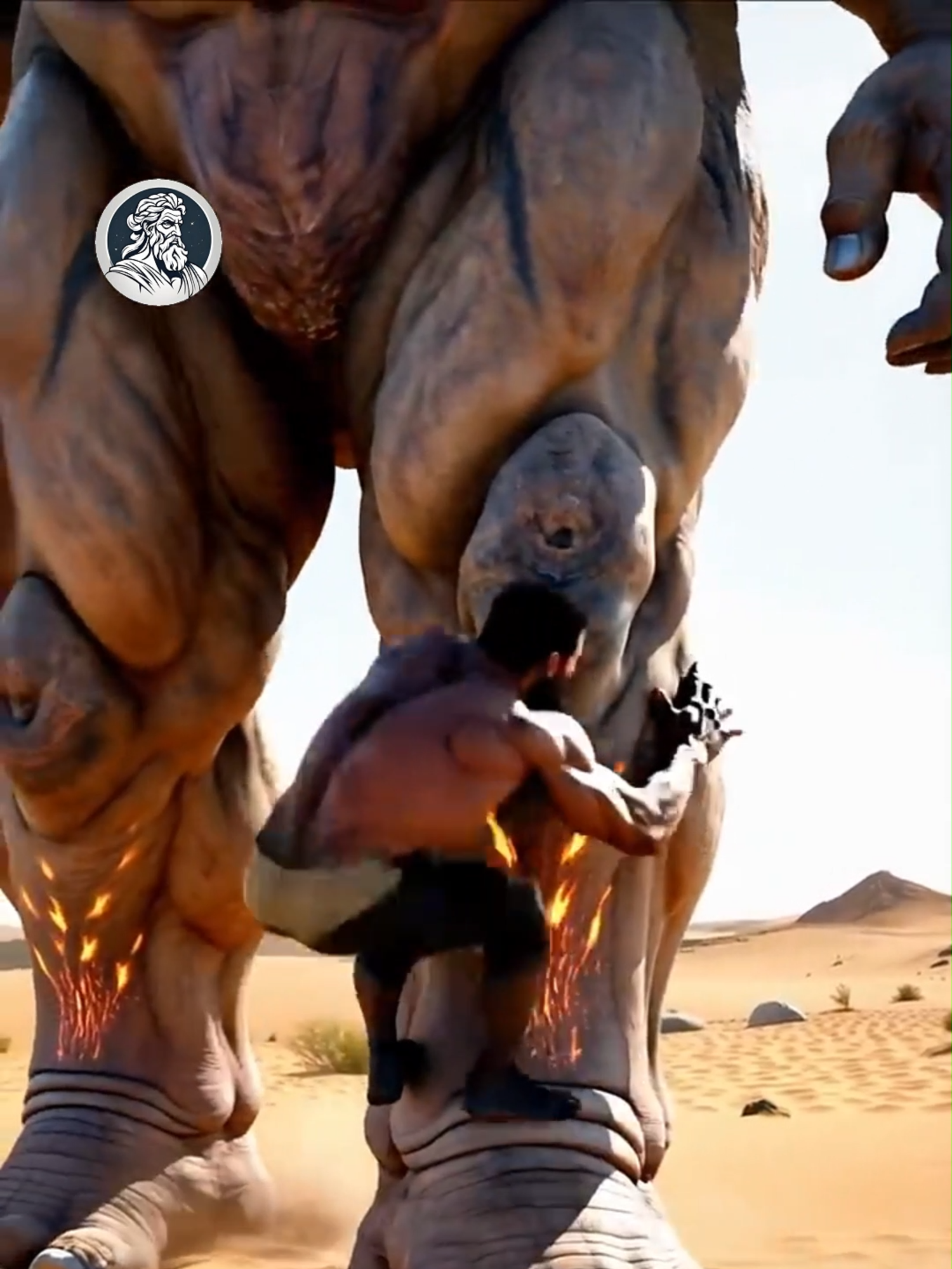 HOW THE PYRAMIDS WERE MADE #cadamitologia #fyp #ai #giants #egypt #desert #pyramids #alien