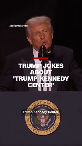 President Donald Trump took center stage at the Kennedy Center for the Performing Arts on Sunday evening to pay tribute to the newest class of honorees. Trump was elected chairman of the Kennedy Center board after he removed Democratic-appointed trustees and installed a small cadre of loyalists in their stead. #cnn #trump #kennedycenter