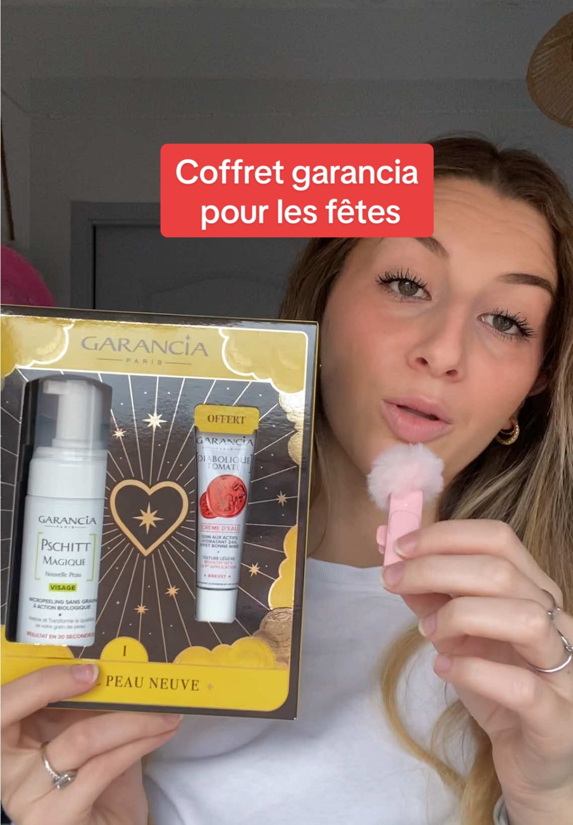 J’ai le coffret parfait à offrir pour Noël de la marque @LABORATOIRE GARANCIA                                            - pschitt magique nouvelle peau          - crème diabolique tomate 🍅               Retrouver d’autres coffrets sur leur site 🩷 #garanciabeauty #garancia #rituelpeauneuve #.         *collaboration commerciale 