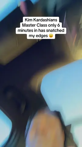 Only 6 minutes and 14 seconds in… and I have one page of notes!!! This woman is smart af… period!!! #kimkardashian #masterclass #WealthStartsWithin 