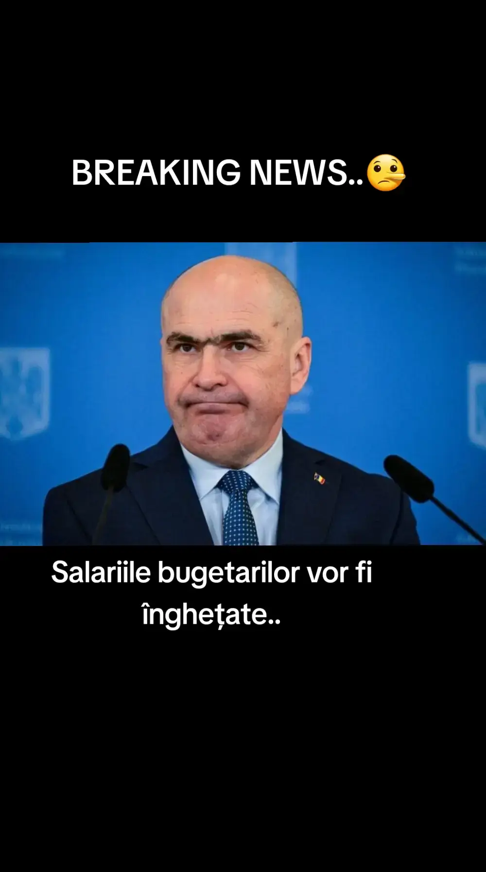Conform surselor guvernamentale, săptămâna viitoare sau peste două săptămâni vor fi adoptate OUG-urile prin care vor îngheța salariile în tot sistemul bugetar. ”Inclusiv salariul minim va fi înghețat, asta e 100%”.sursa știri pe surse #curious 