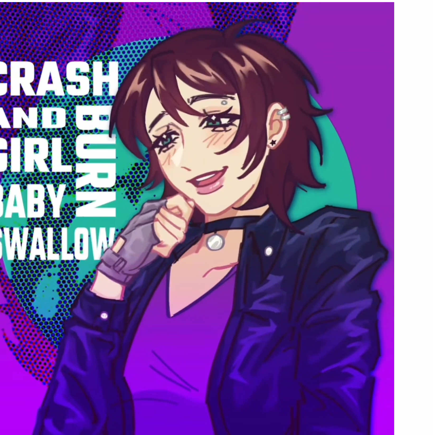 lets pretend it’s still ashley’s birthday 💜 i want to fix alot of things but IM OVER THIS IM NOT DOING ALLAT @rynette dedicating this video to you (´ω｀) ୨୧ #sallyface #ashleycampbell #fanart #animation #sallyfacegame