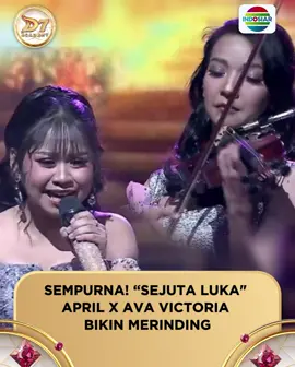 April x Ava Victoria bawakan kolaborasi sempurna “Sejuta Luka” bikin semua merinding✨ . . #IndosiarBawaDangdutBerkelasBerkualitas #DAcademy7Indosiar #DAcademyIndosiar 