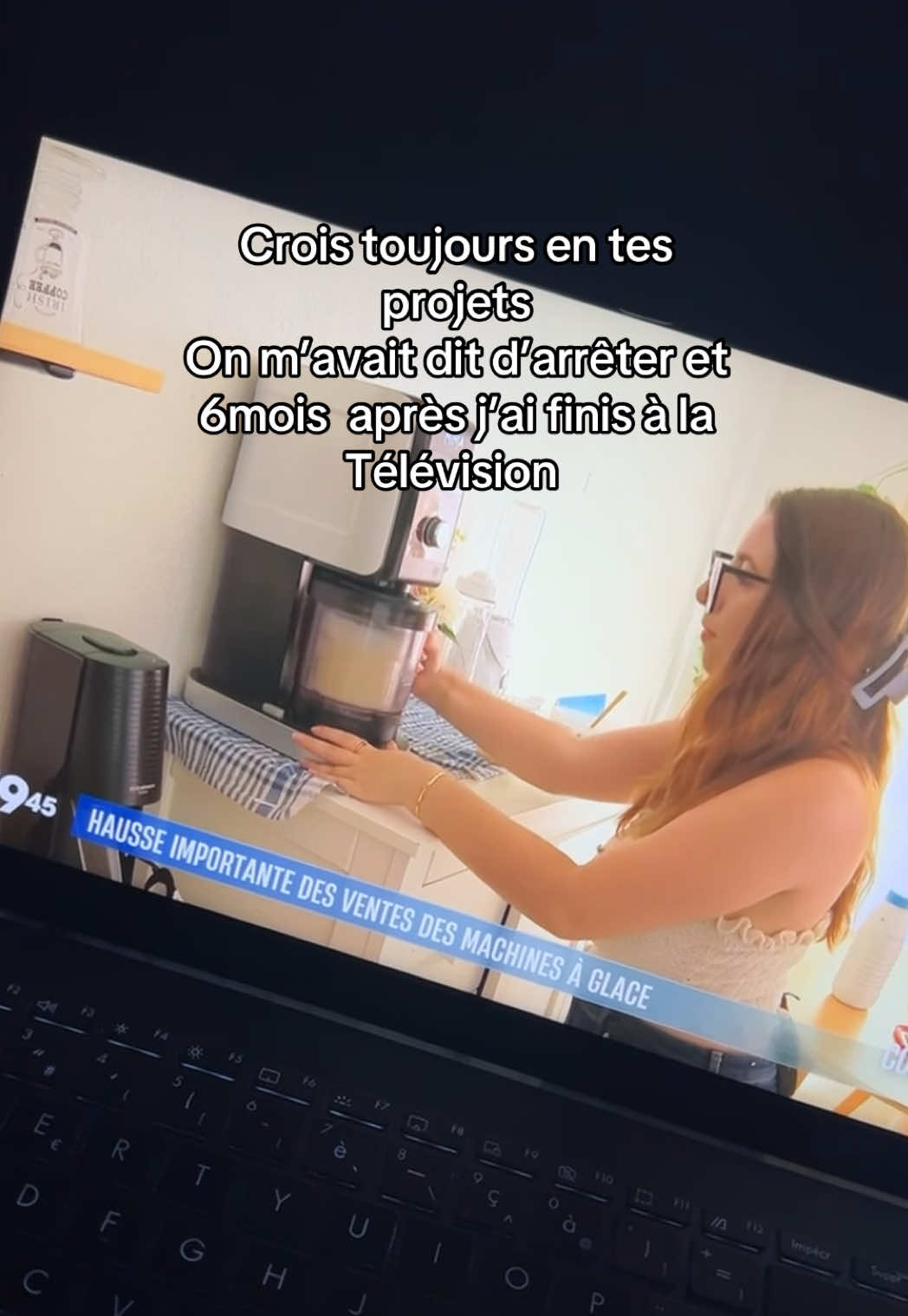 Une petite réussite , merci @M6 pour l’expérience avec @Ninja Kitchen #m6 #television #motivation #mindset #reussite 