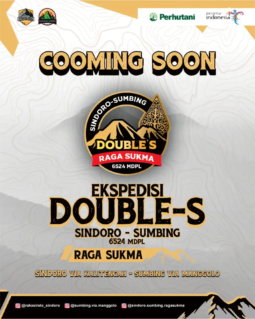 sindoro.sumbing.ragasukma Cooming Soon! Ekspedisi Double S 