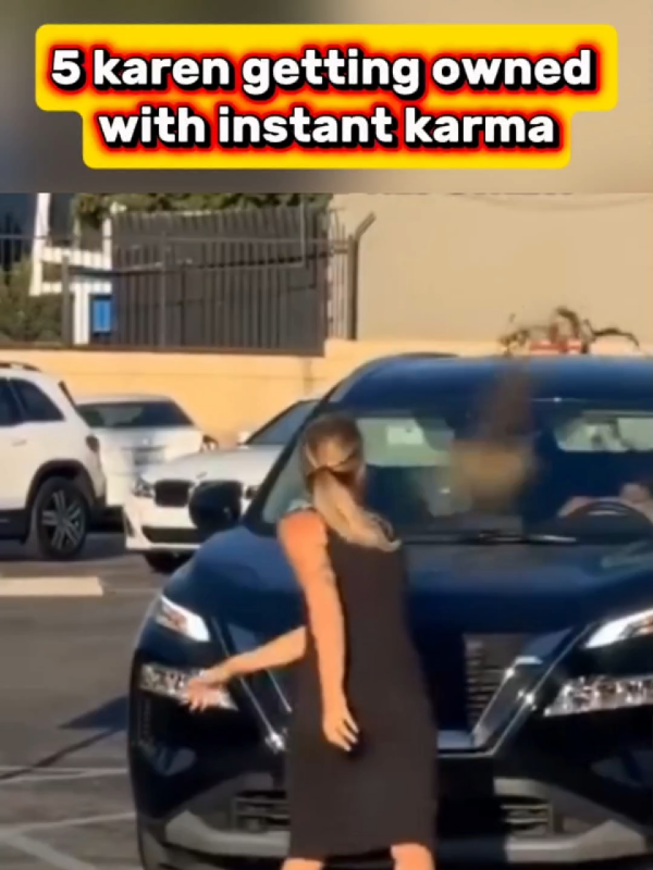5 Karens Getting Instant Karma Moments #karen #karma #instantkarma #karensoftiktok #karens 