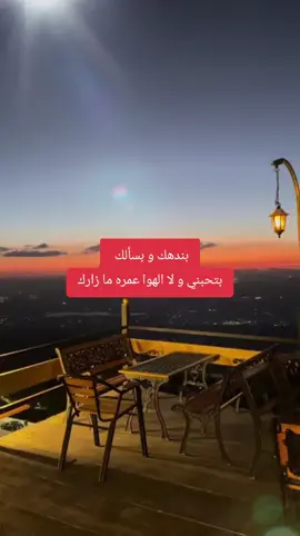 بندهك و بسألك  بتحبني و لا الهوا عمره ما زارك #viral #fyp #foryoupage #foryou 