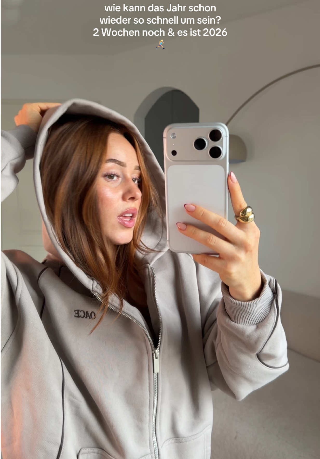 die Zeit rennt wortwörtlich 