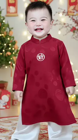 Áo dài cho bé trai bé gái