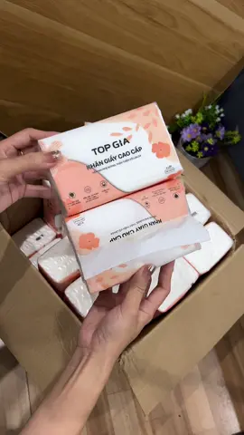 Giấy dai mịn 4 lớp dùng thích lắm luôn #khangiaytopgia #topgia #khangiayrut #xuhuong #tranghatay96 