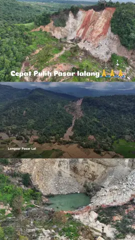 Longsor di bukik pasa lalang😥😥😥