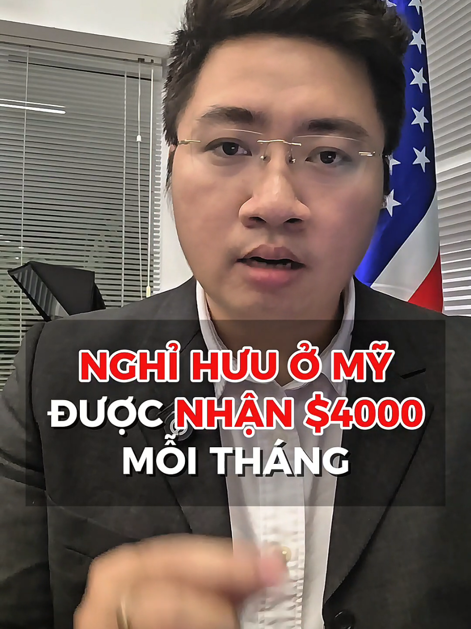 Nghỉ hưu ở Mỹ được nhận bao nhiêu tiền mỗi tháng?  Mỹ đã tăng tuổi nghỉ hưu lên 67 tuổi và sớm nhất là 62 tuổi nhưng sẽ được nhận ít hơn Bạn nghĩ sao về điều này? Cùng thảo luận với Hiệp nhé #visamy #vietkieumy #dinhcumy #quoctichmy #ansinhxahoimy 