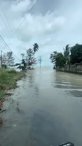pantai pasir padi Bangka #rip #pantai  #pasirpadi #pangkalpinang #banjir 