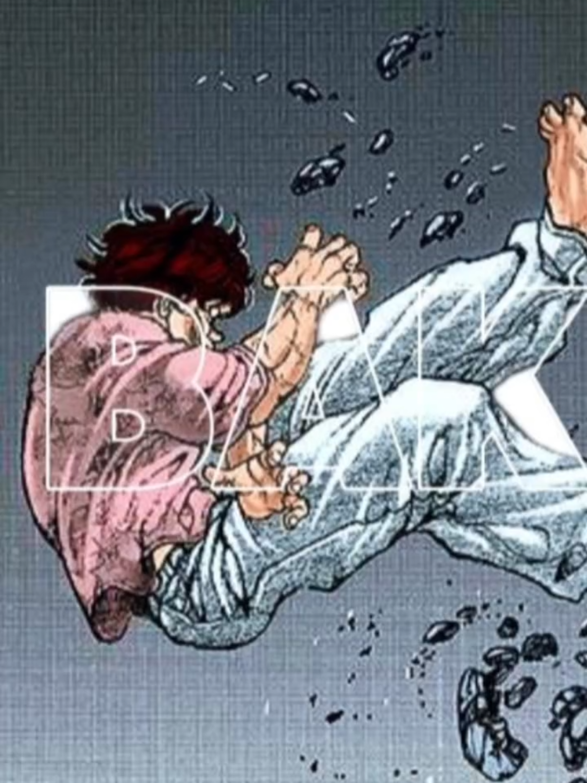 Baki contra seu pai yujiro... #otaku #Anime #cartoons #desenho #crianca 
