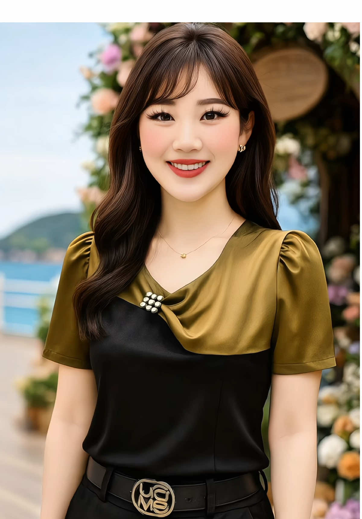 @Hằng shoping @Hằng shoping  @Hằng shoping  áo đẹp mặc sang #aonuhiendai #aotrendy2025 #phoidodep #thoitrangnu #goixuongaideal  