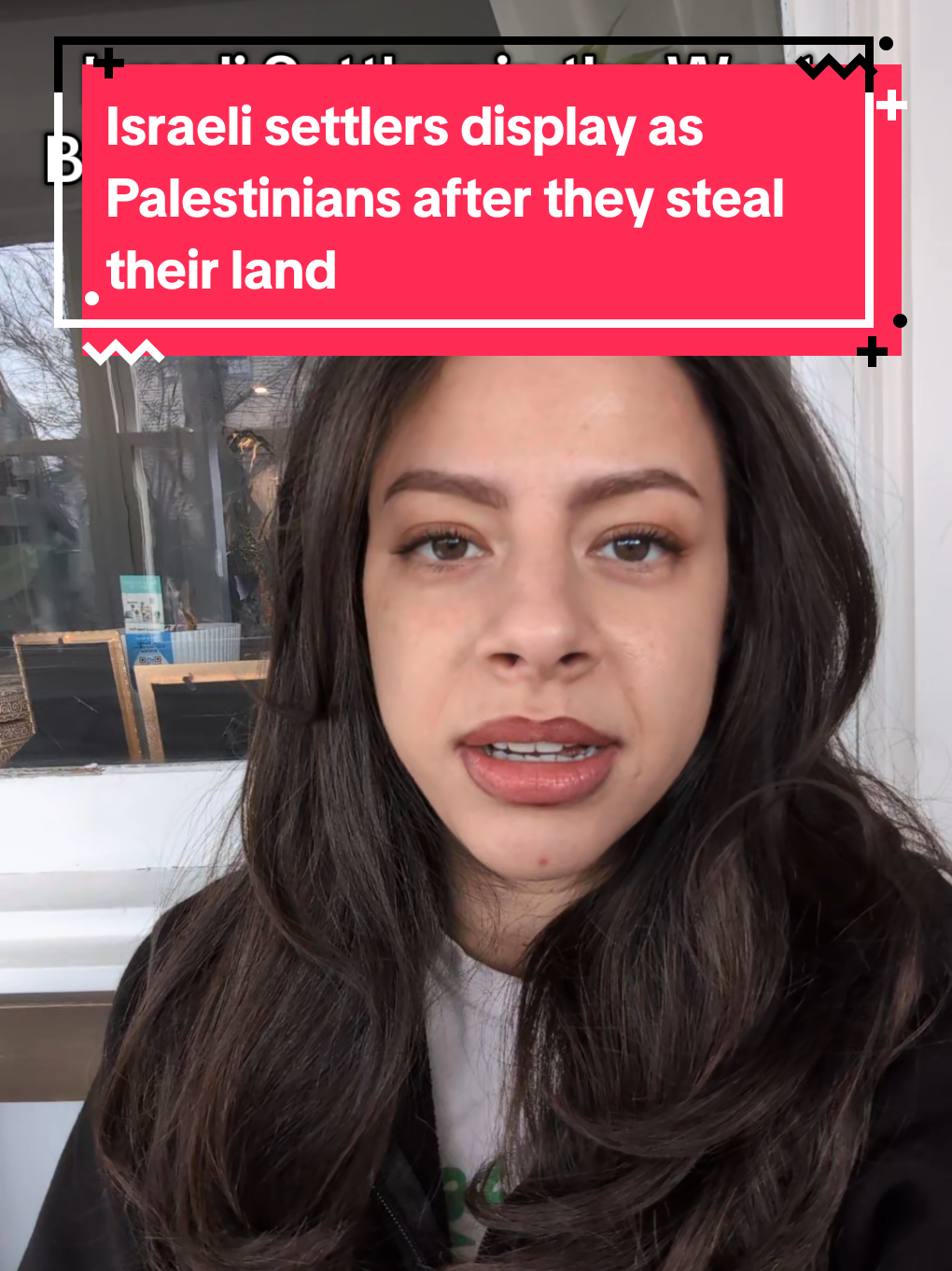 Israeli settlers in the west bank are seen dressing simply, herding animals and tending to stolen olive trees, all to pretend to be the the Palestinians they stole the land from.  #westbank #culture #palestine #ArabTikTok #politicstiktok 