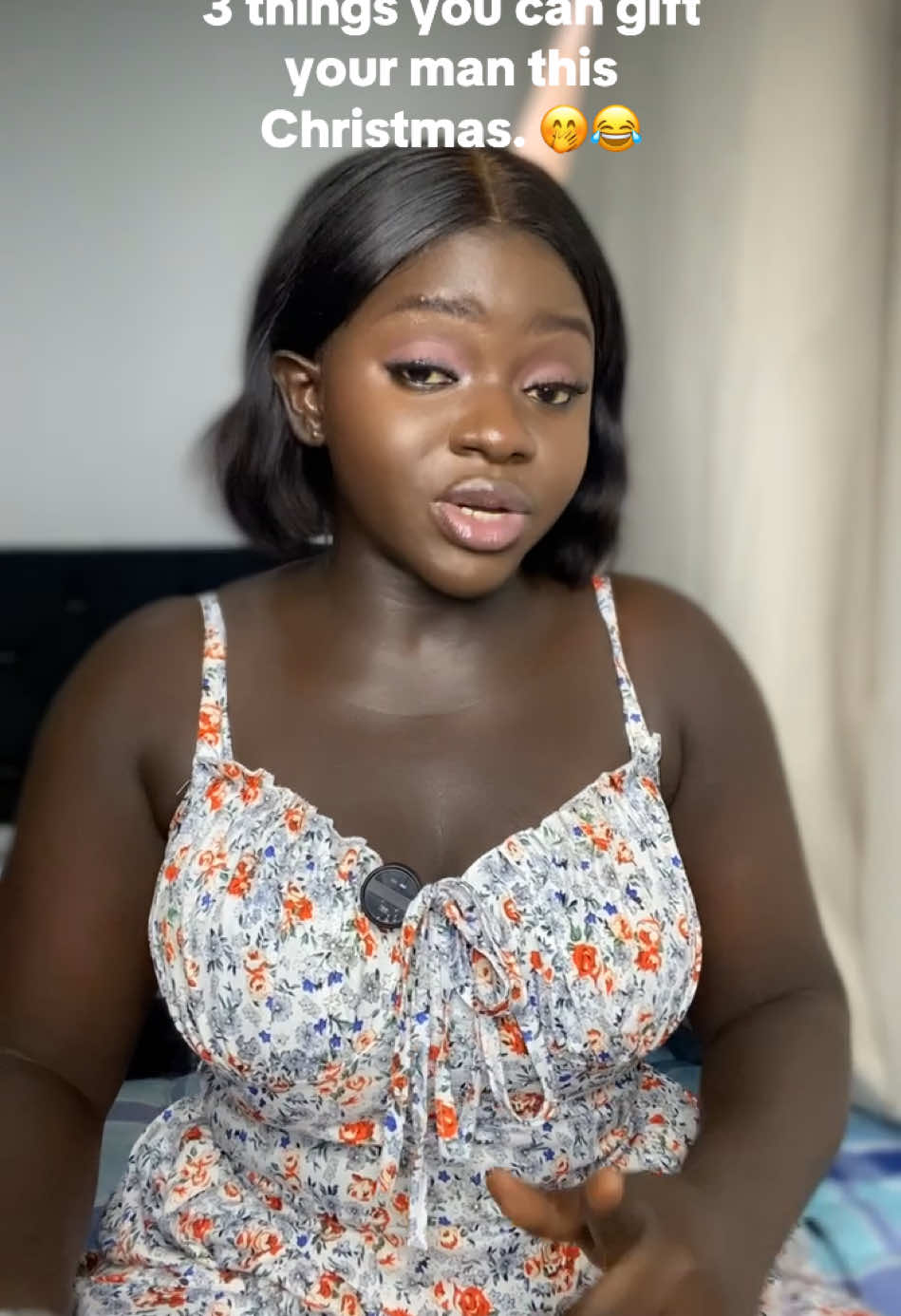 Most would appreciate the 3rd one 😂but Dear men which of these 3 things do you want as Christmas gift 🎁 😂 #fyp #christmas #foryoupage 