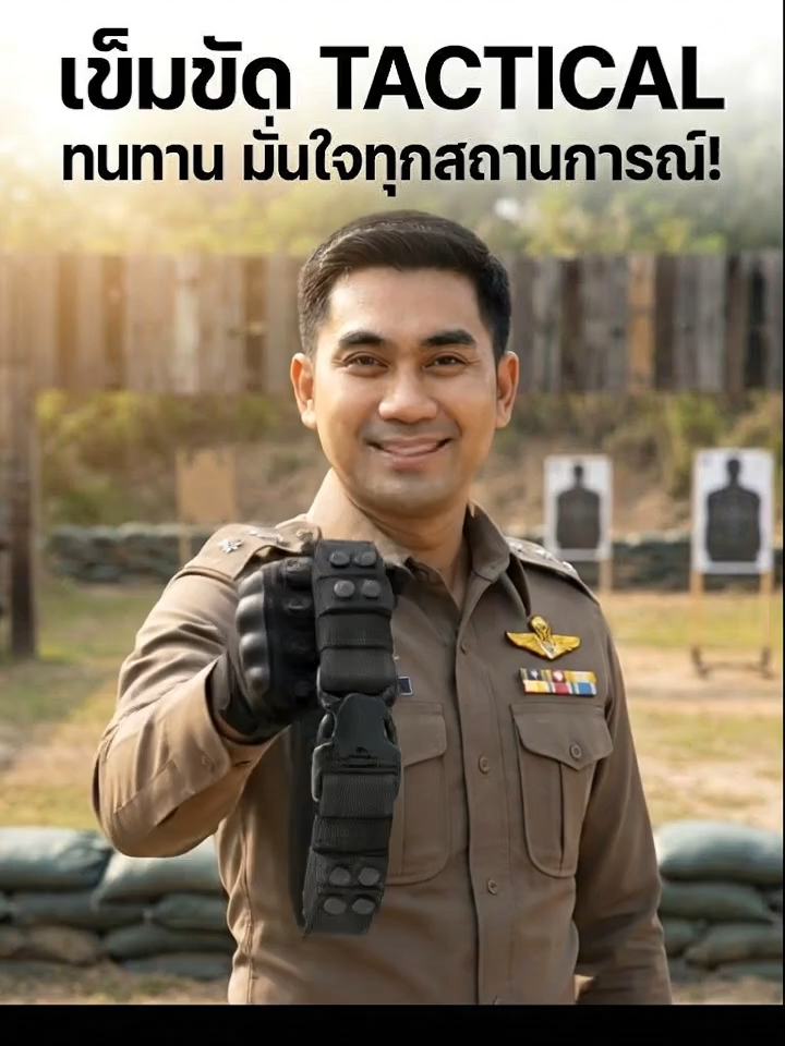 ใครหาอยู่ด่วนเลยครับ เข็มขัดยุทธวิธี Tactical Belt