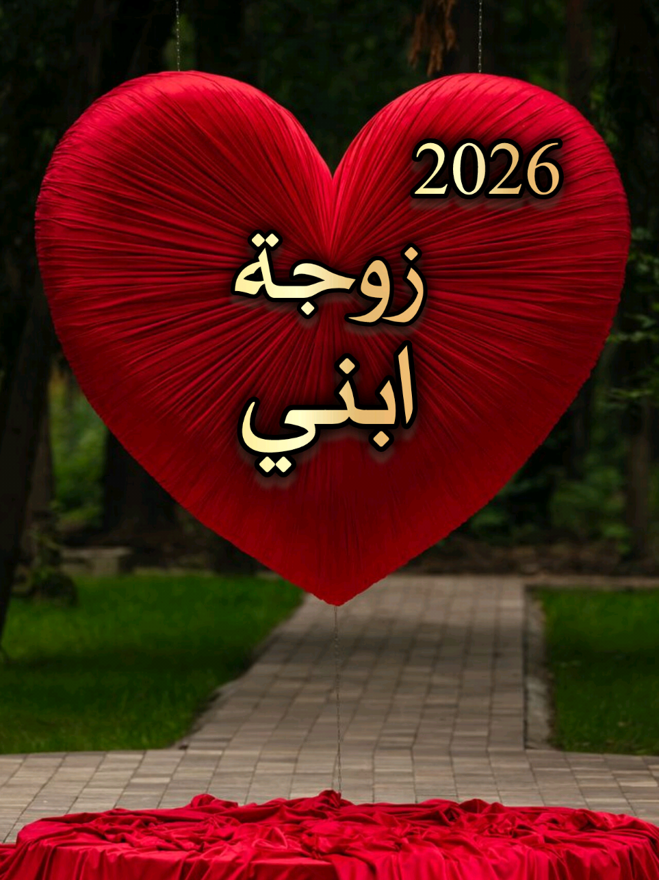 لزوجة ابني في العام الجديد 🎊 #كل_عام_وانتم_بخير #سنة_جديدة #happynewyear #2026 #ابني 