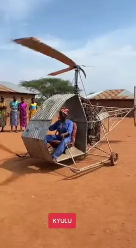 Funny 😂 girl flies an home made helicopter 🚁🤣  #trending #funnyvideos #sora#ai #fyp 