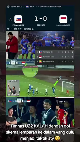 Hasil Timnas U22 Indonesia vs Filipina di SEA Games 2025 : Skor 0-1, Gol tunggal Bonatao Otu Abang di injury time babak pertama jadi pembeda. Timnas U22 pun gagal meraih poin di laga pertamanya di Cabor sepak bola SEA Games 2025, sedangkan Filipina berhasil memastikan lolos ke semifinal. #timnasindonesia #seagames #indonesia #garudaindonesia #fouryoupage 