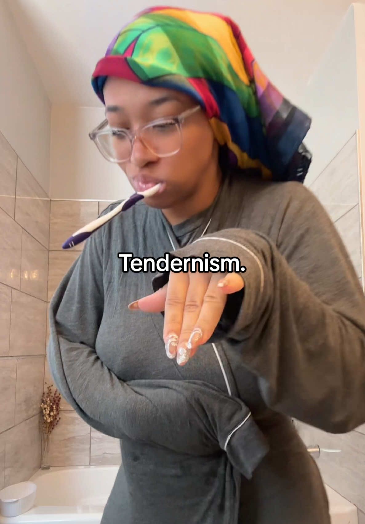 Right off the bone 🦴😭 #hair #tendernism #fyp 