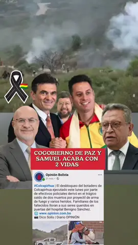#Bolivia🇧🇴 #Colcapirhua😥 #Intervención #Policíal deja 2 #F4llecid0s 