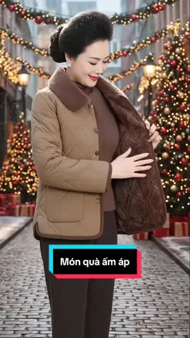 Áo khoác nữ lót lông mềm ấm #hoale4mua #aonu #aophaonu #aotrungnien #quatangme 
