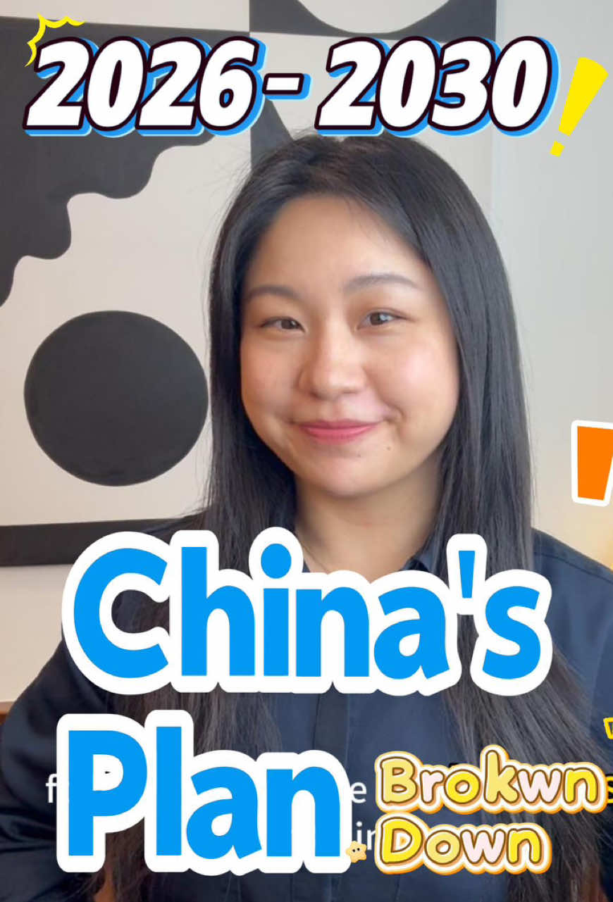 China is writing a new Five-Year Plan — and it might shape the future of global tech and the economy. Here’s the breakdown. #ChinaExplained #FiveYearPlan #GlobalEconomy #TechTrends #fyp 