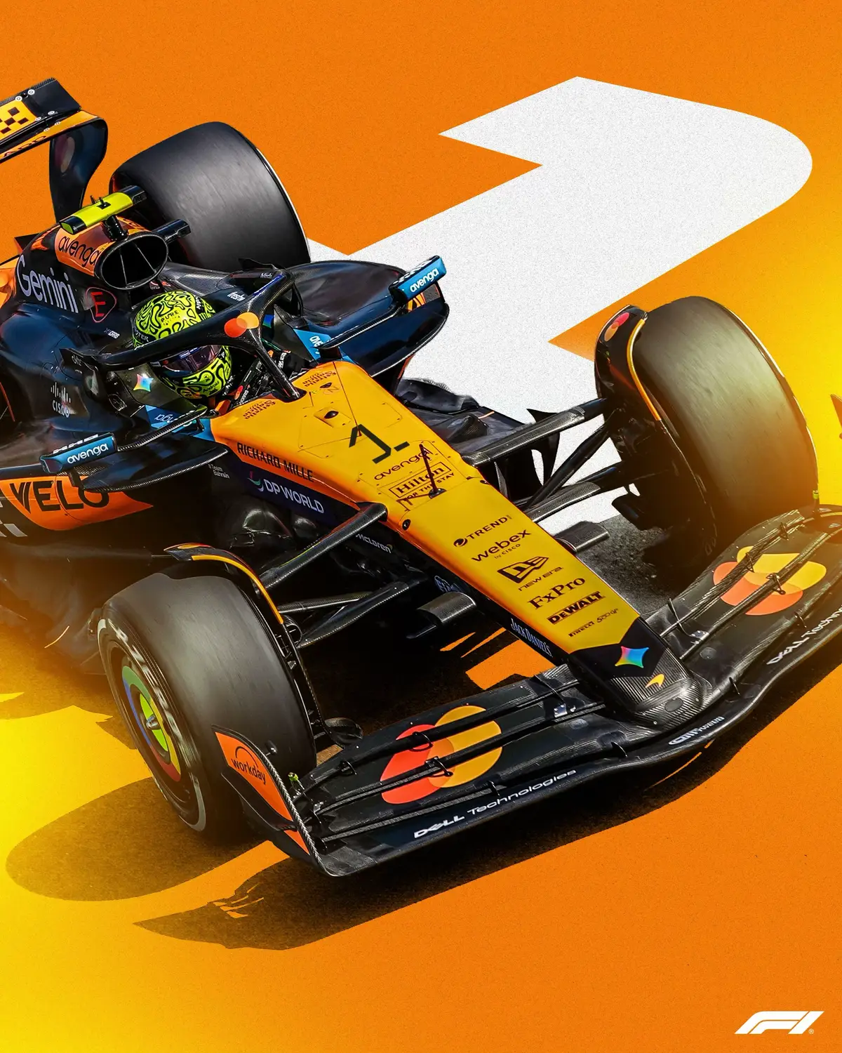 BREAKING: @Lando Norris confirms he will use the NUMBER 1 in 2026 ☝️😤 #f1 #landonorris #mclaren #Motorsport 