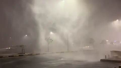 #ينبع_المزه #fyp #CapCut #مطر 