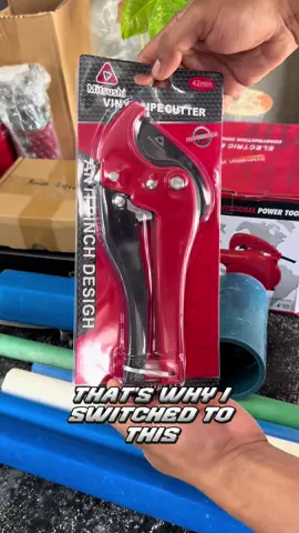 Du kana lalagare pay may pipe cutter ka 😉 #PipeCutter #Mitsushi #PVCcutter #CuttingTool 