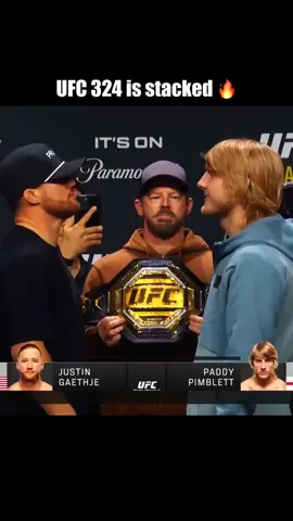 UFC 324 is gonna be Awesome #UFC #ufc324 #paddy #justingaethje #amandanunes 