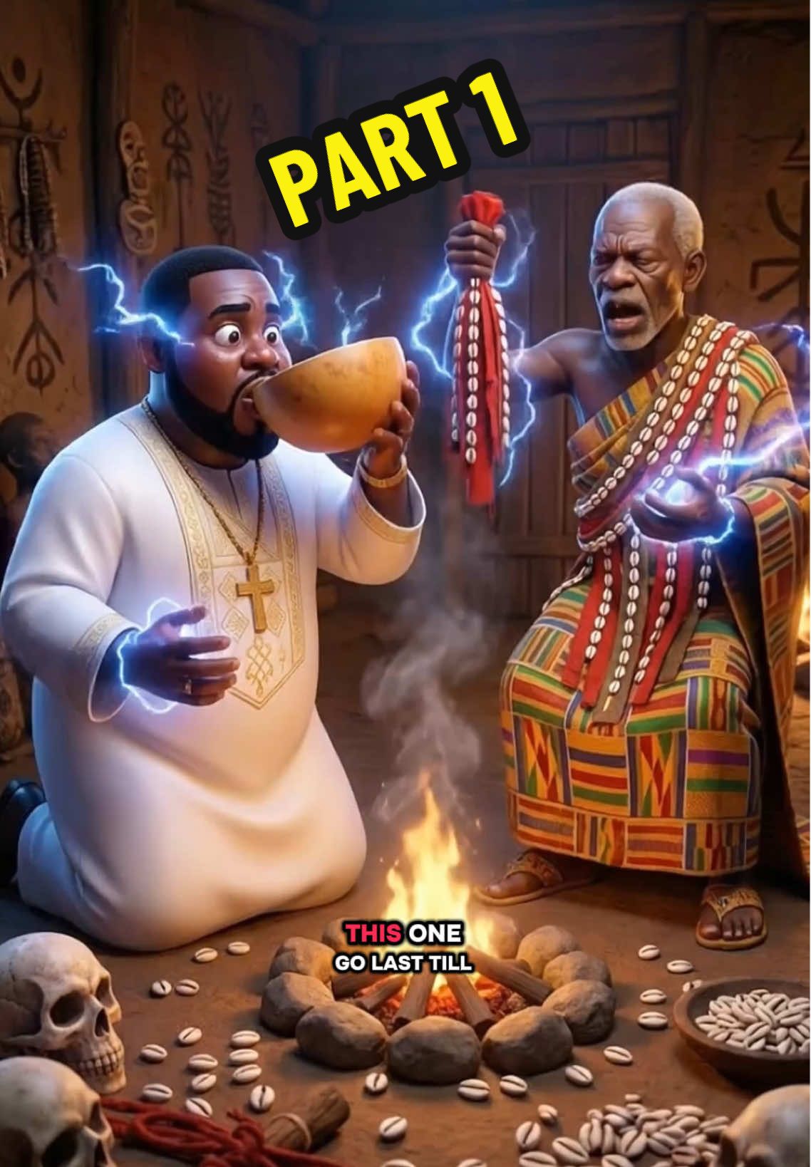 YAHOO PASTOR part 1 #freddysfolktales #3danimations #africanstories #africanparents #folktales 