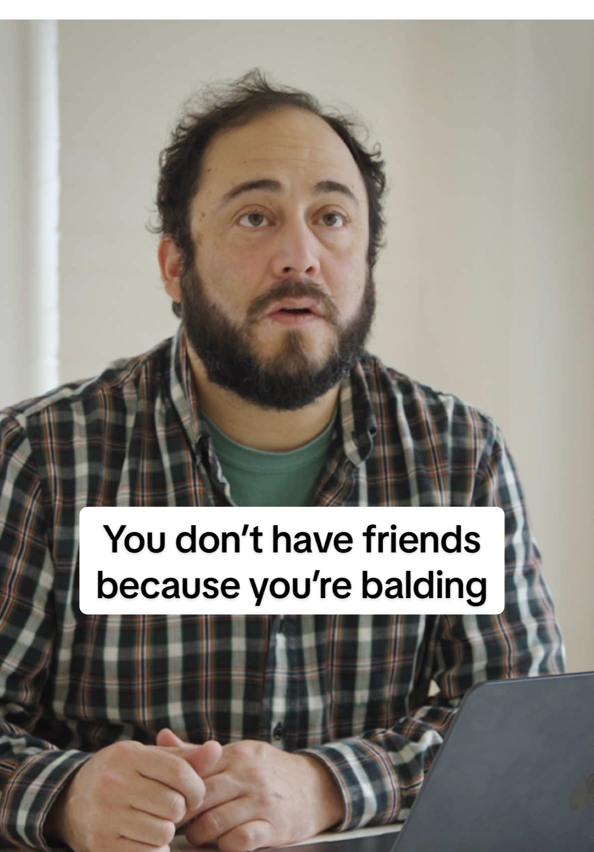 You’re balding…People would ask why you’re with us…@rodrigofstoll 