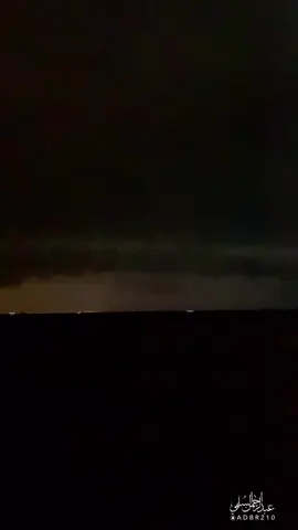 لحظات مرعبة وشوفة سحابة سوبر سل #ينبع #كلسبلور #☔️👌🏻👌🏻⛈️ 