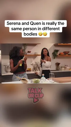 Quenlin throwing that in the back ain’t she?? 🤣🤣 #quenlinblackwell #quenblackwell #serenapage #trending #viral 