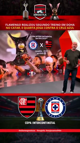 GLOBO ESPORTE | Flamengo realizou o segundo treino em Doha no Catar, e na quarta enfrenta o Cruz Azul pela copa Intercontinental de clubes da Fifa. Segue nossa página para mais notícias do Mengão. #flamengo #Mengao #fypシ゚ #funny #brasileirao 