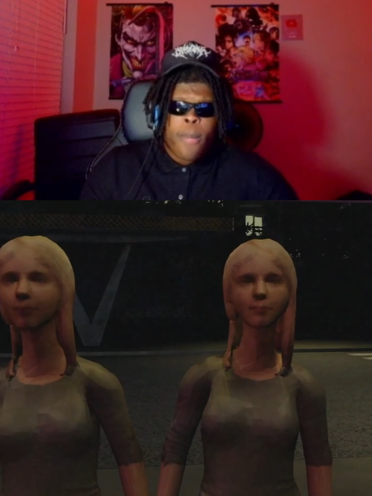 these skinwalkers are crazy 😂 (Twitch/YT: HeyyVance) #shawarmakiosk #scarygames #jumpscare #fypage #viral