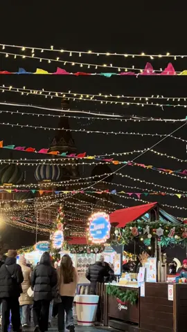 Зимняя сказка 🤍❄️#russia #moscow #redsquare 