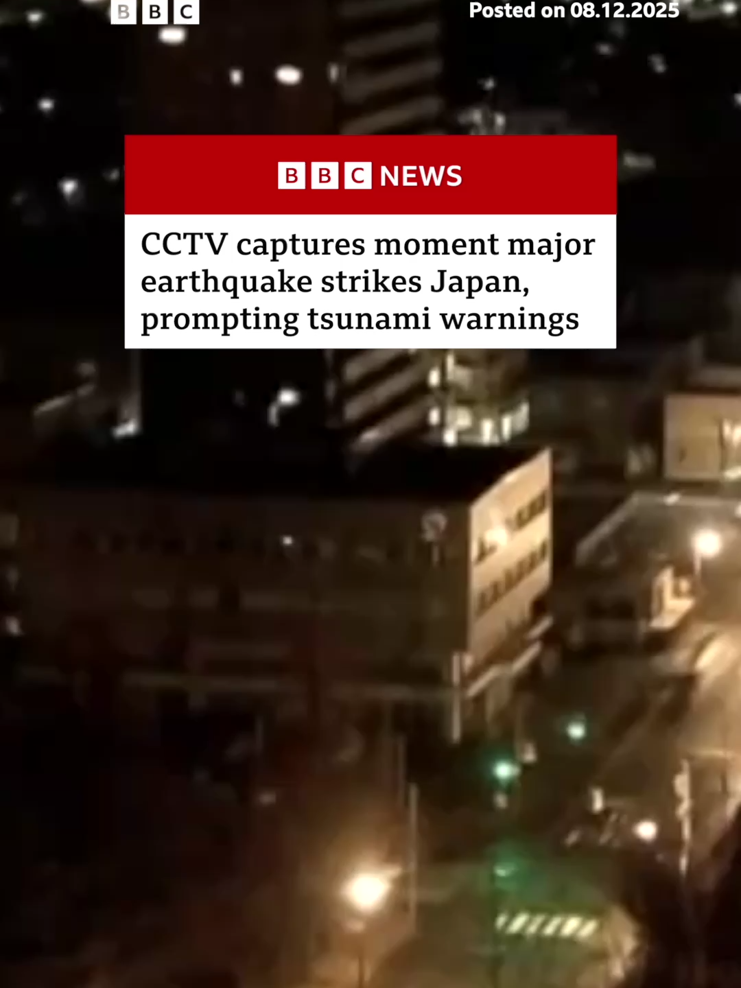 A major 7.6 magnitude earthquake has hit Japan's north-eastern region, prompting tsunami warnings and orders to evacuate residents. #Japan #Earthquake #Tsunami #Warning #BBCNews