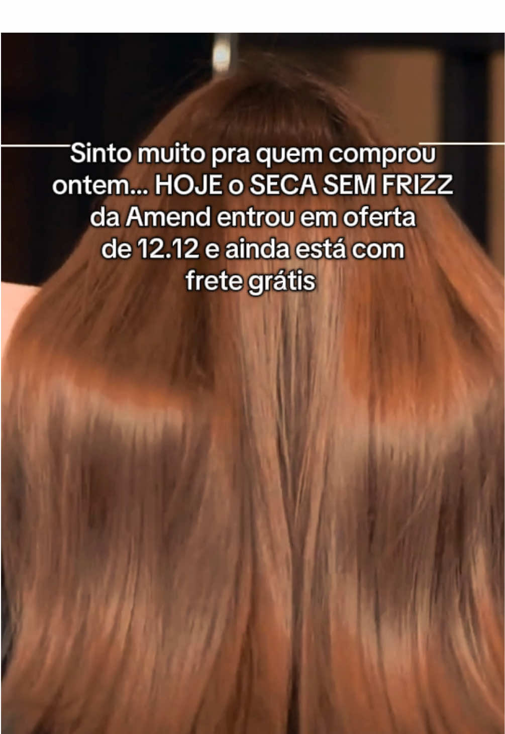 A @Amend Cosméticos está em oferta de 12.12! Corre que é por tempo limitado! #amend #secasemfrizz #dicasdecabelo #tiktokshop1212 #fyp 