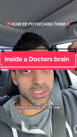 #EmergencyMedicine #DoctorTikTok #MedicalHumor #ERDoctor #HowDoctorsThink
