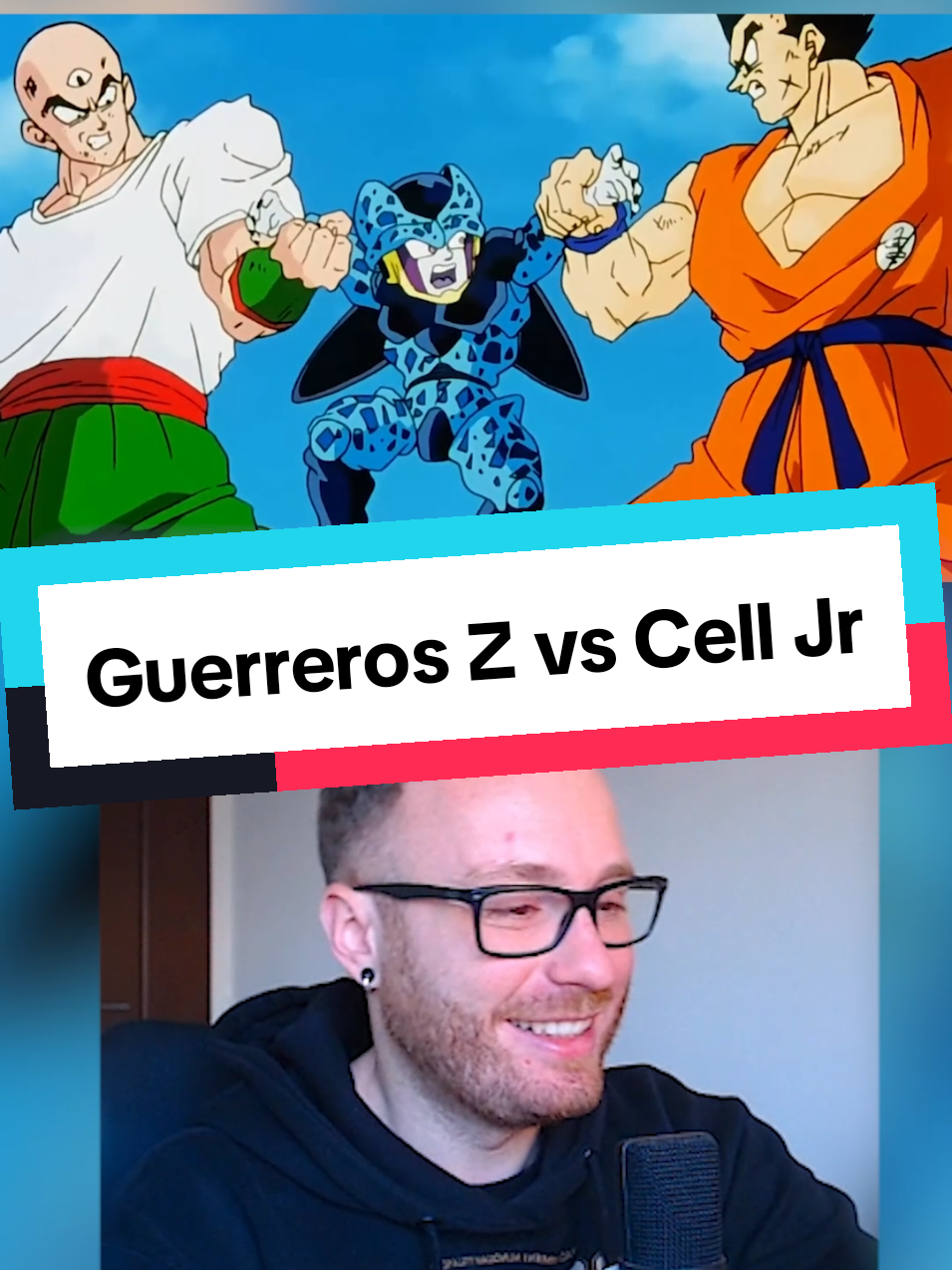 Guerreros Z vs Cell JR 🔥 Viendo Dragón Ball Z doblaje latino en directo 🐉 #anime #reaccion #dragonballz #twitch #stream 